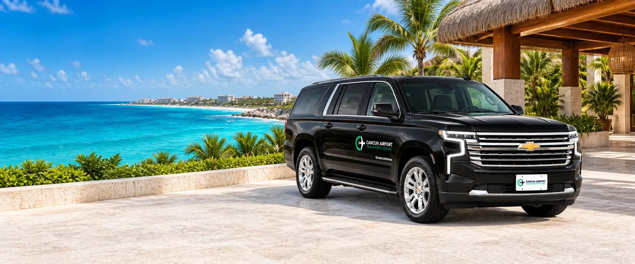 Private transportation in the Riviera Maya, illustrative image