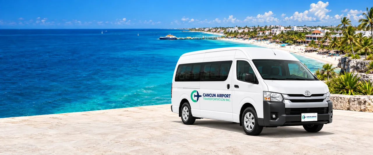 Private transportation in the Riviera Maya, illustrative image