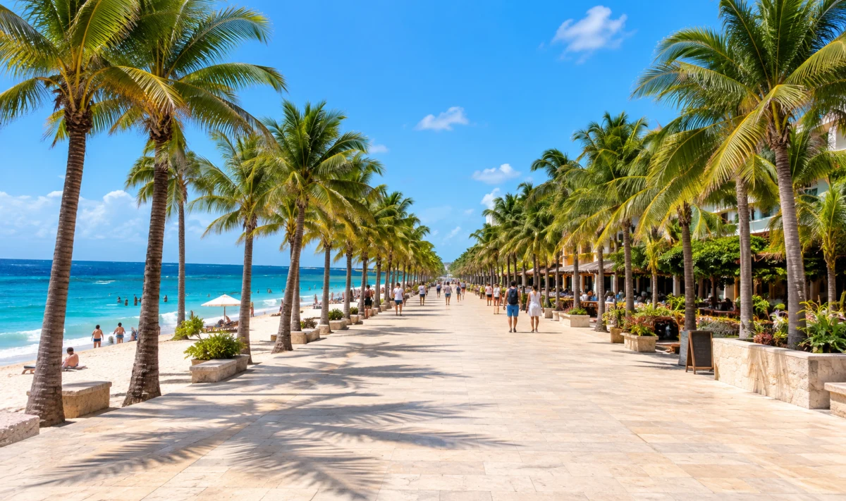 Playa del Carmen waterfront