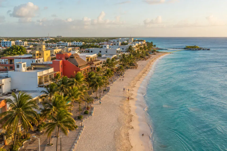 Playa del Carmen waterfront