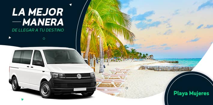 Transporte de Cancún a Playa Mujeres | La mejor manera de descubrir la Playa Mujeres